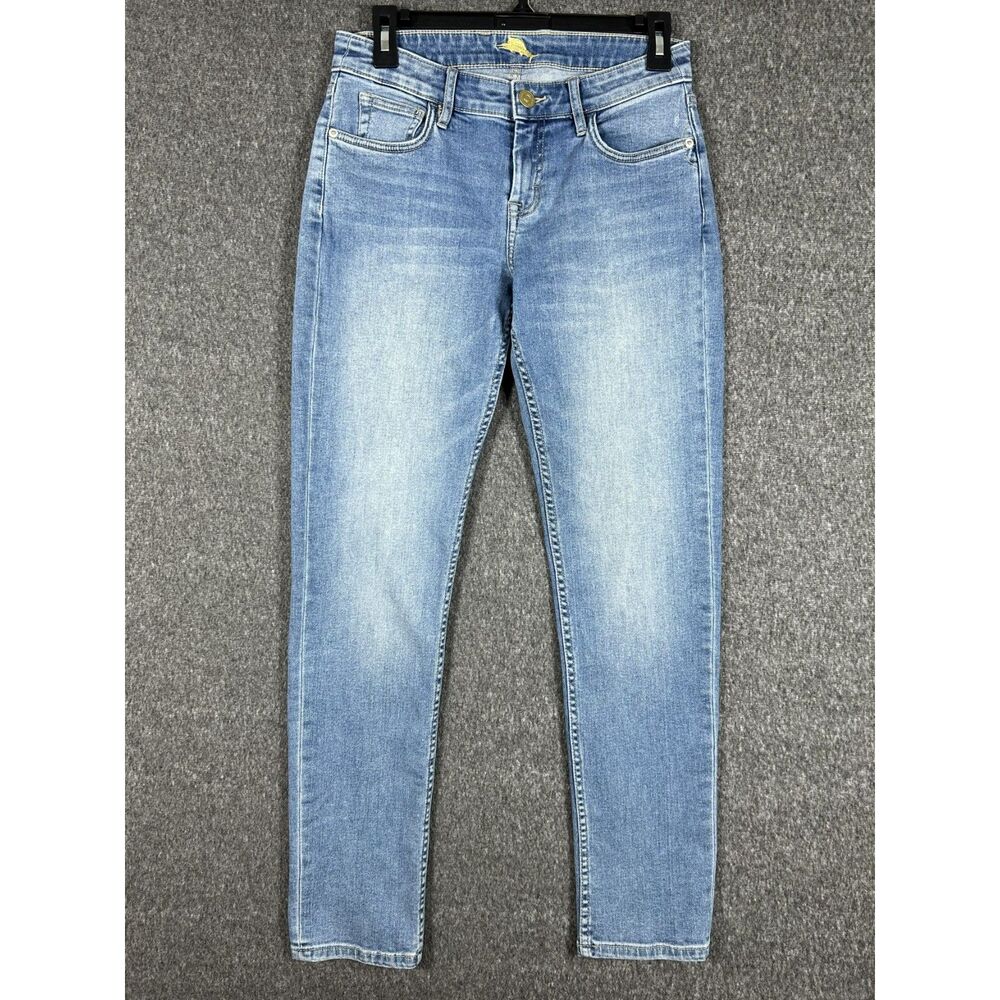 Tommy Bahama Slim Boyfriend Jeans Size 27x29 Medium Blue Wash Stretch